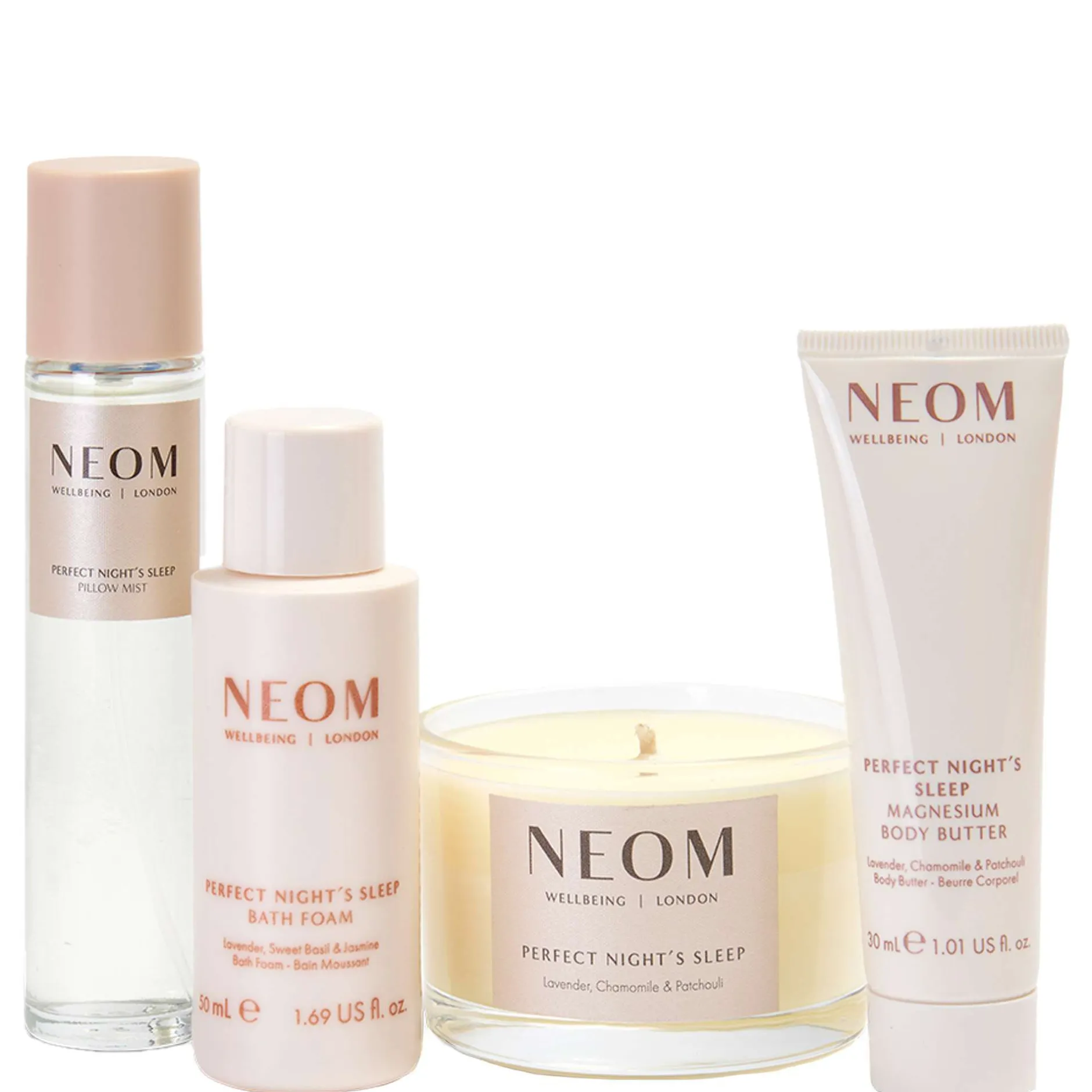 Neom Wellbeing London Scent To Sleep Perfect Night's Sleep Discovery Collection Sale