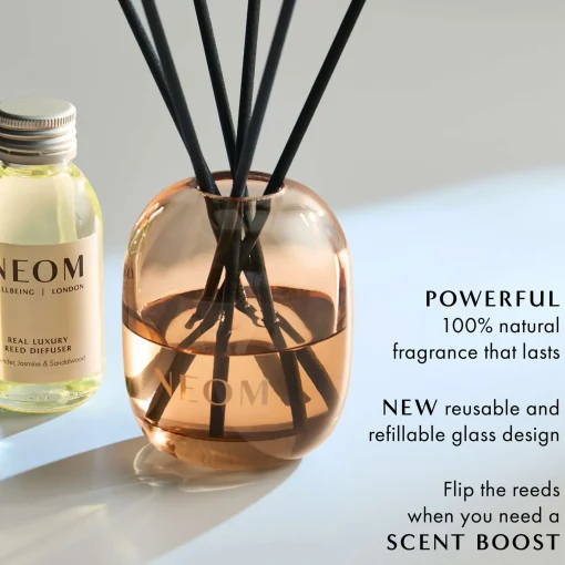 Neom Wellbeing London Scent To De-Stress Real Luxury Reed Diffuser Refill 100ml Sale