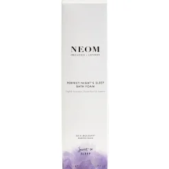 Neom Wellbeing London Scent To Sleep Perfect Night's Sleep Bath Foam 200ml New