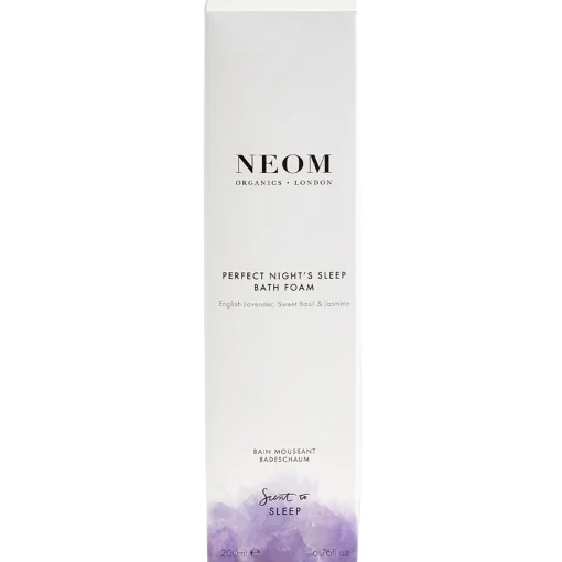 Neom Wellbeing London Scent To Sleep Perfect Night's Sleep Bath Foam 200ml New