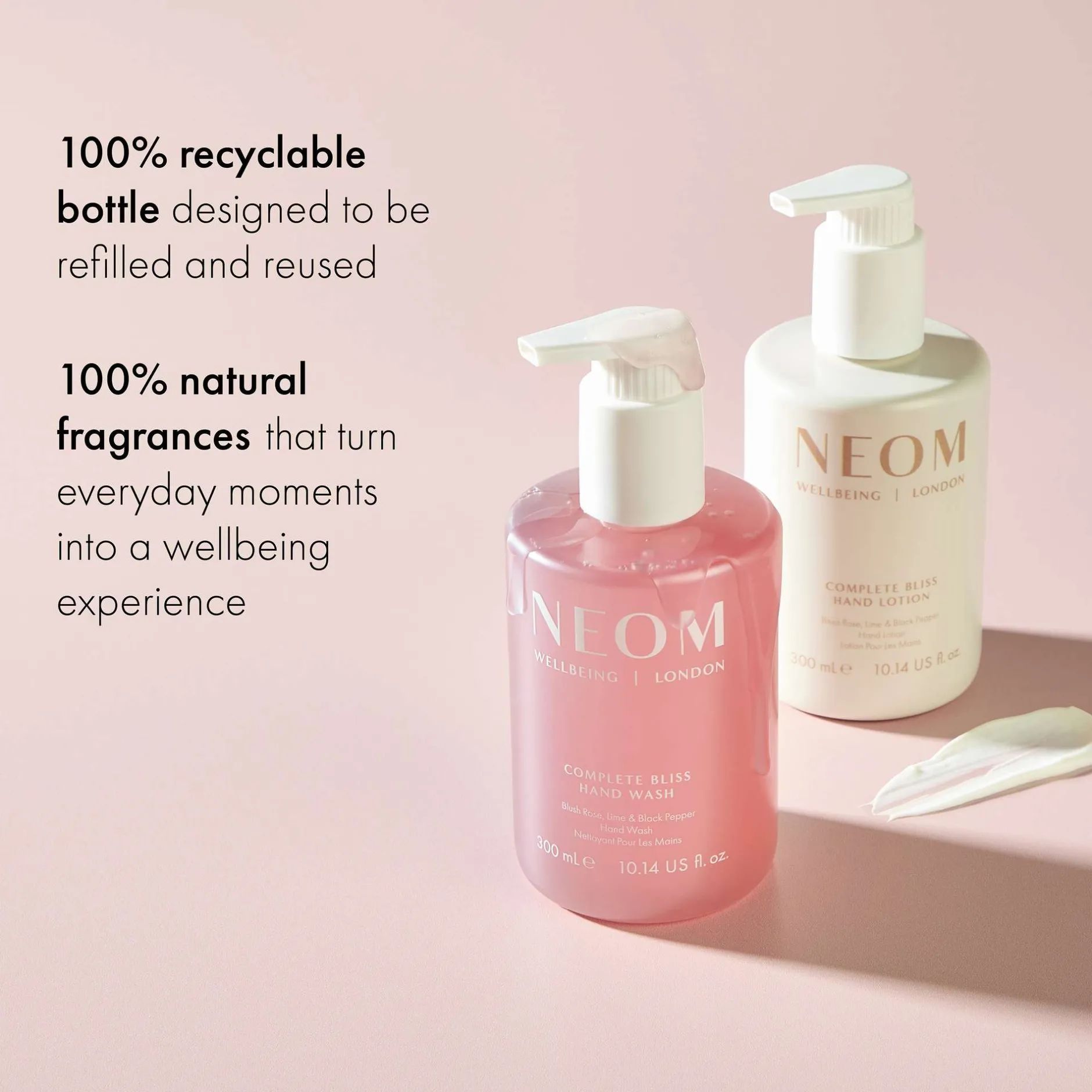 Neom Wellbeing London Scent To Calm & Relax Complete Bliss Hand Lotion 300ml