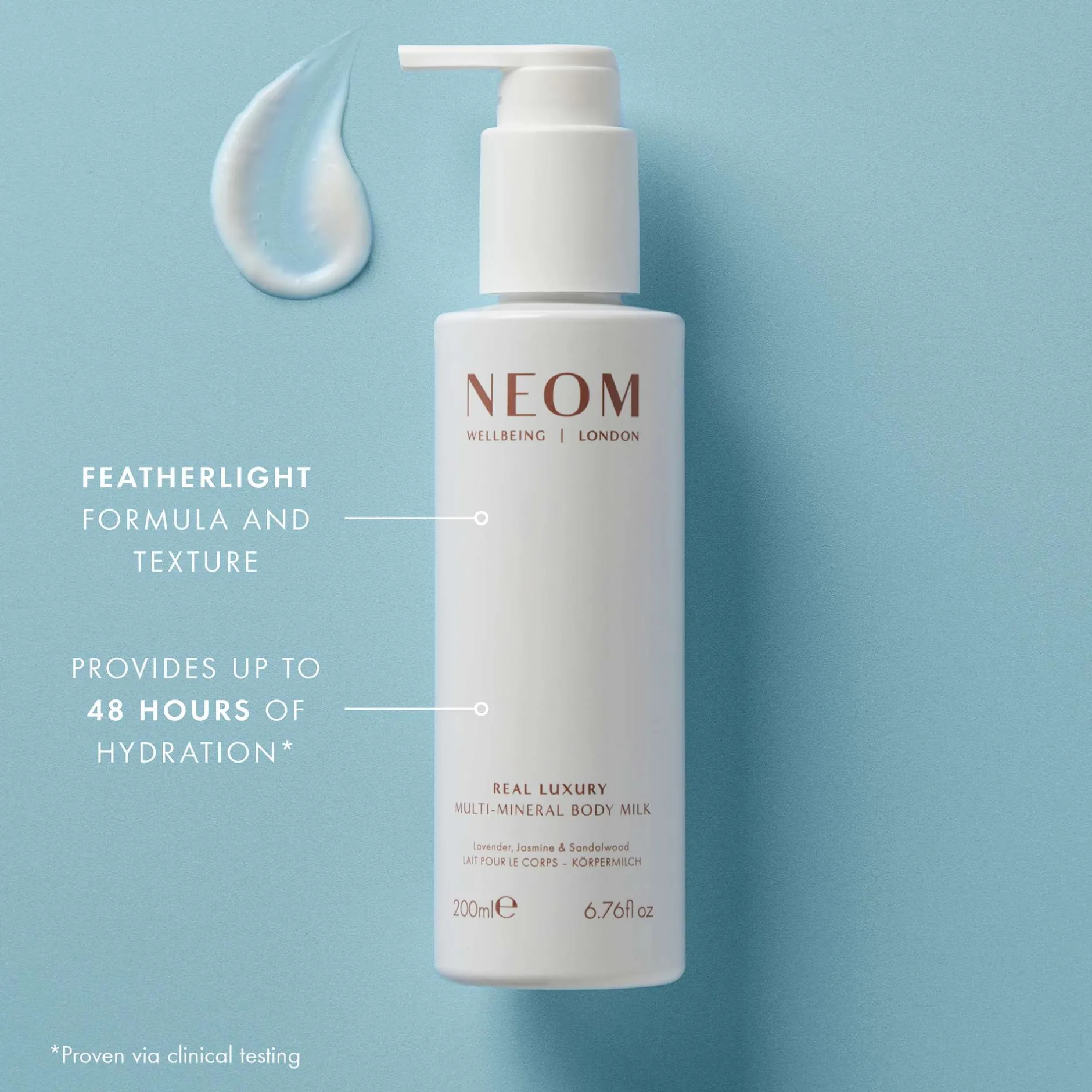 Neom Wellbeing London Scent To De-Stress Real Luxury Multi-Mineral Body Milk 200ml Best