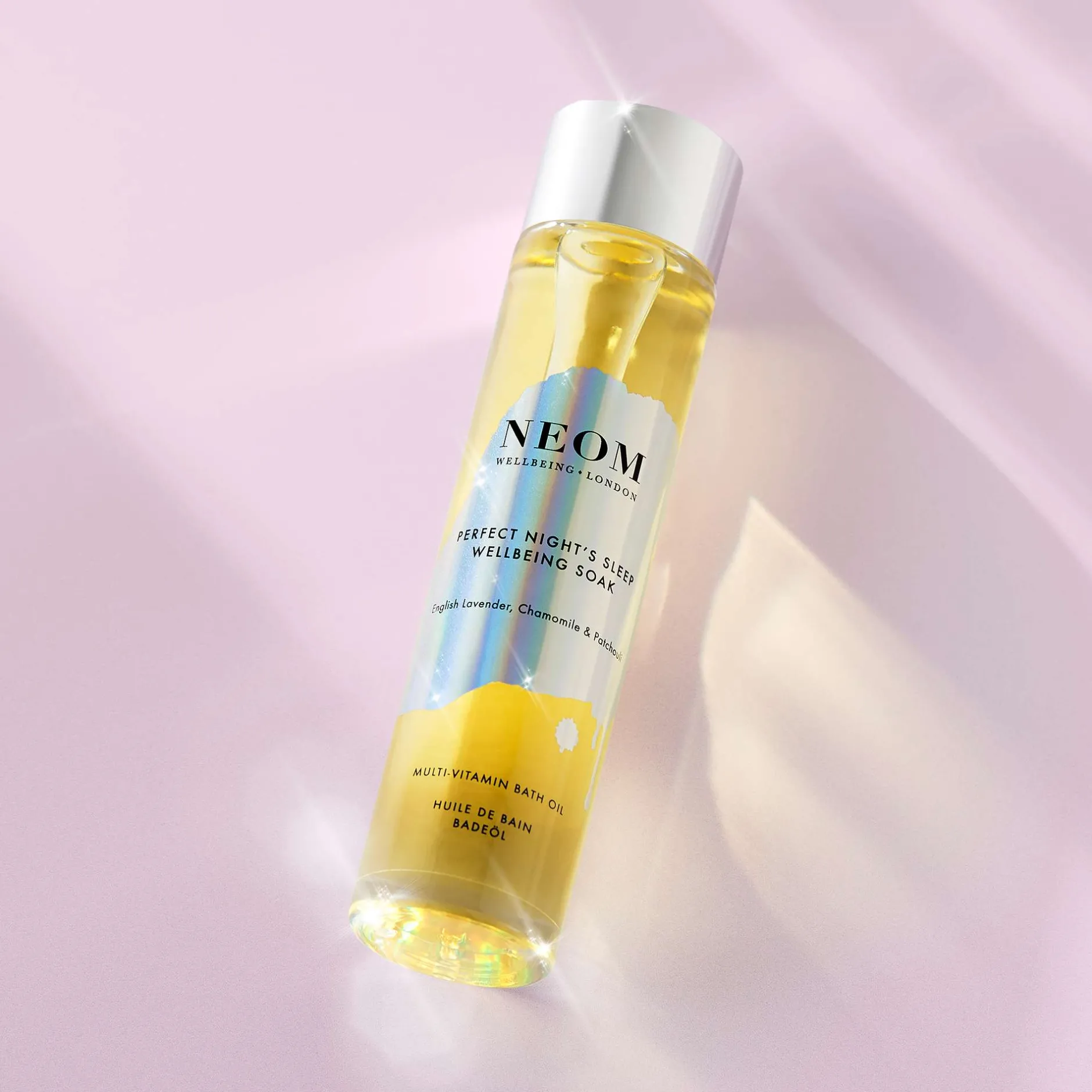 Neom Wellbeing London Scent To Sleep Perfect Night’s Sleep Wellbeing Soak Multi-Vitamin Bath Oil 100ml New