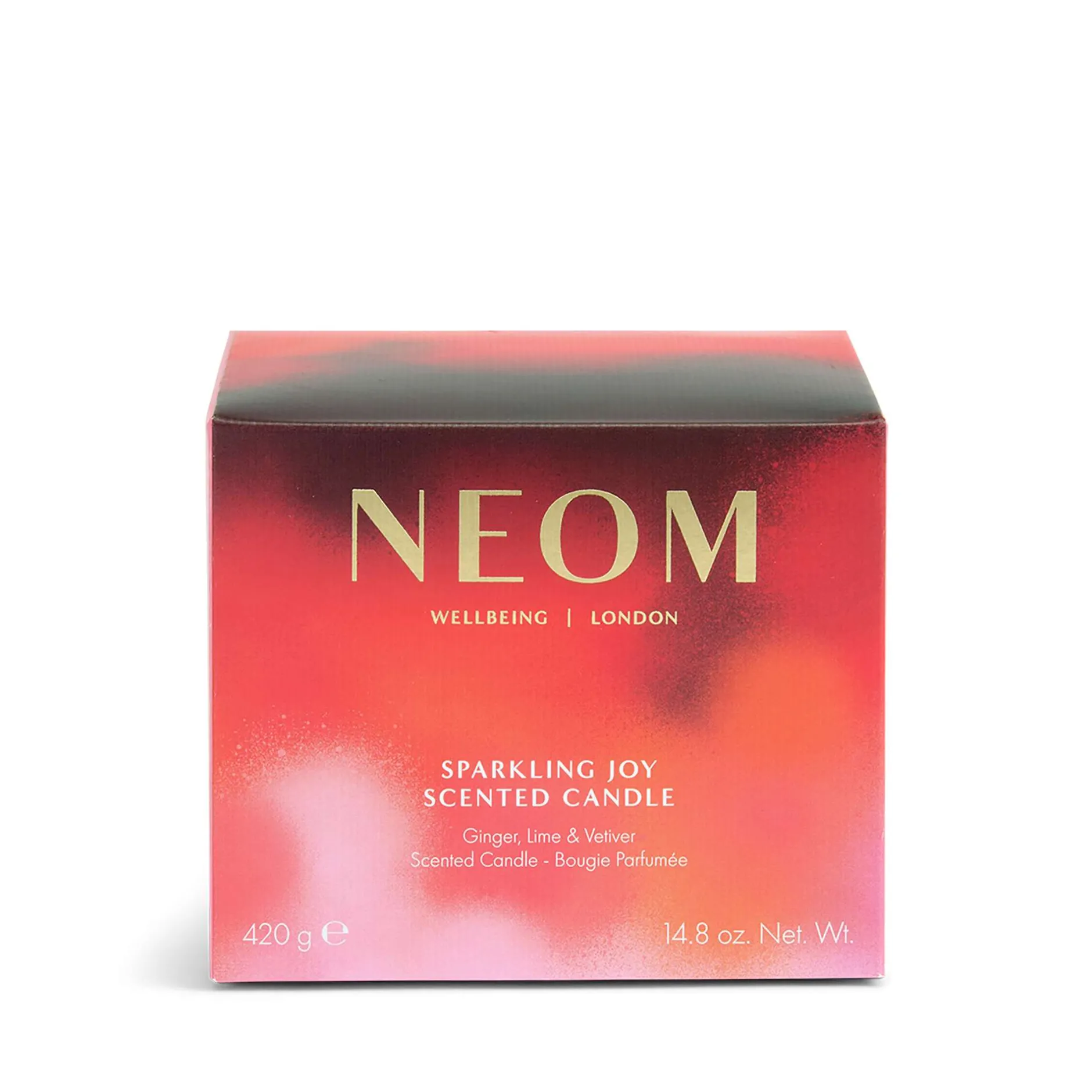 Neom Wellbeing London Sparkling Joy 3 Wick Candle 420g Sale