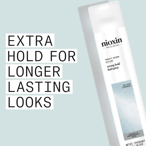 Nioxin Pro Clinical Density Defend Styling Strong Hold Hairspray 300ml