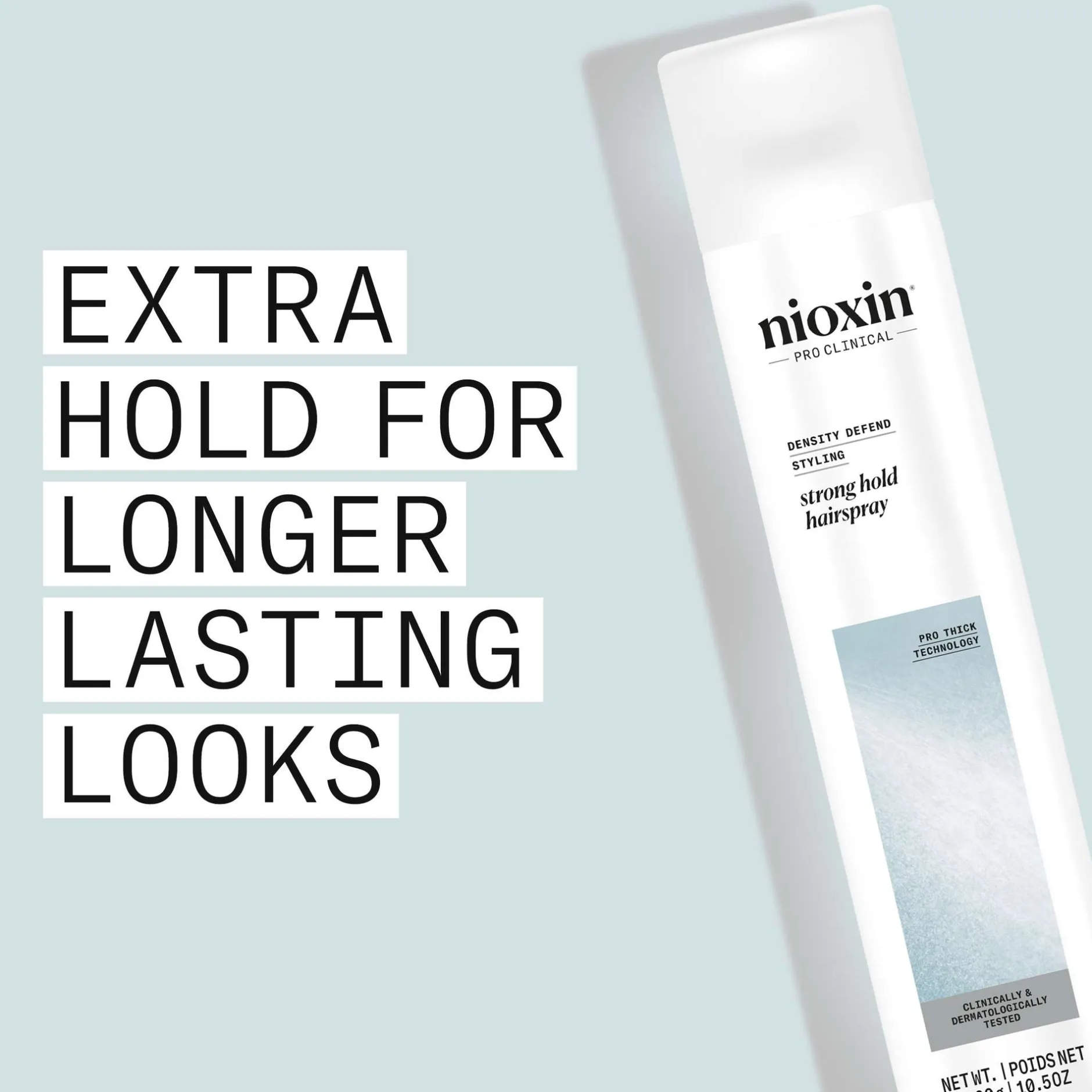 Nioxin Pro Clinical Density Defend Styling Strong Hold Hairspray 300ml