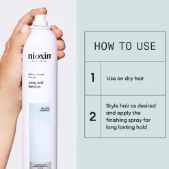 Nioxin Pro Clinical Density Defend Styling Strong Hold Hairspray 300ml