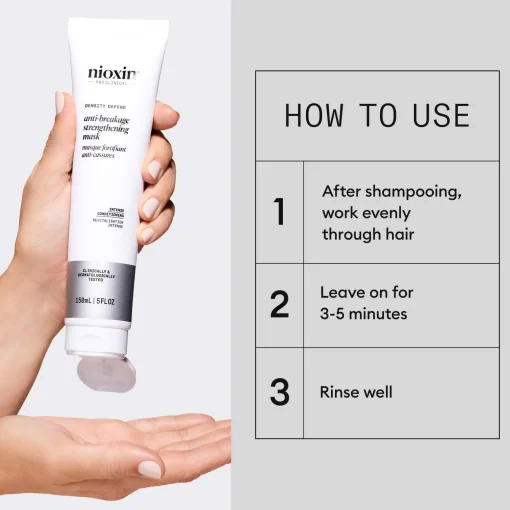 Nioxin Pro Clinical Density Defend Anti-Breakage Mask 150ml New