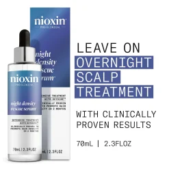 Nioxin Pro Clinical Serums Night Density Rescue, Thickening Serum for Optimised Hair Growth 70ml Outlet