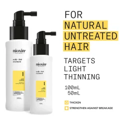 Nioxin Pro Clinical System 1 Leave-In Treatment for Natural Hair with Light Thinning 100ml Online