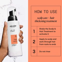 Nioxin Pro Clinical System 4 Leave-In Treatment for Coloured Hair with Progressed Thinning 100ml Discount
