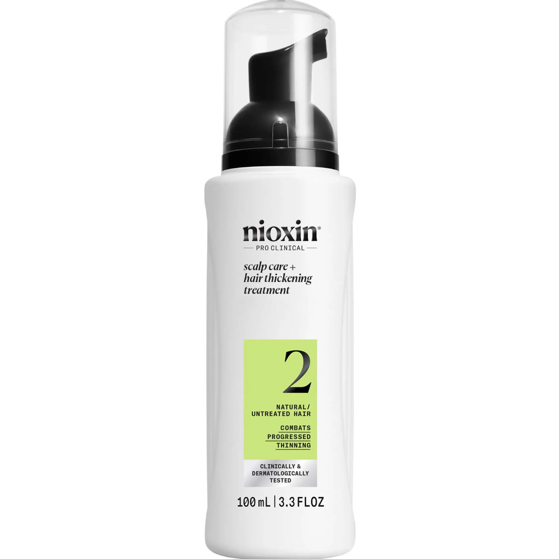 Nioxin Pro Clinical System 2 Leave-In Treatment for Natural Hair with Progressed Thinning 100ml Outlet