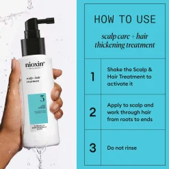 Nioxin Pro Clinical System 3 Leave-In Treatment for Coloured Hair with Light Thinning 100ml Outlet