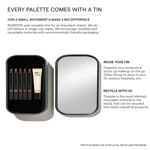 NUDESTIX Kits Nude Love Lip Palette Hot
