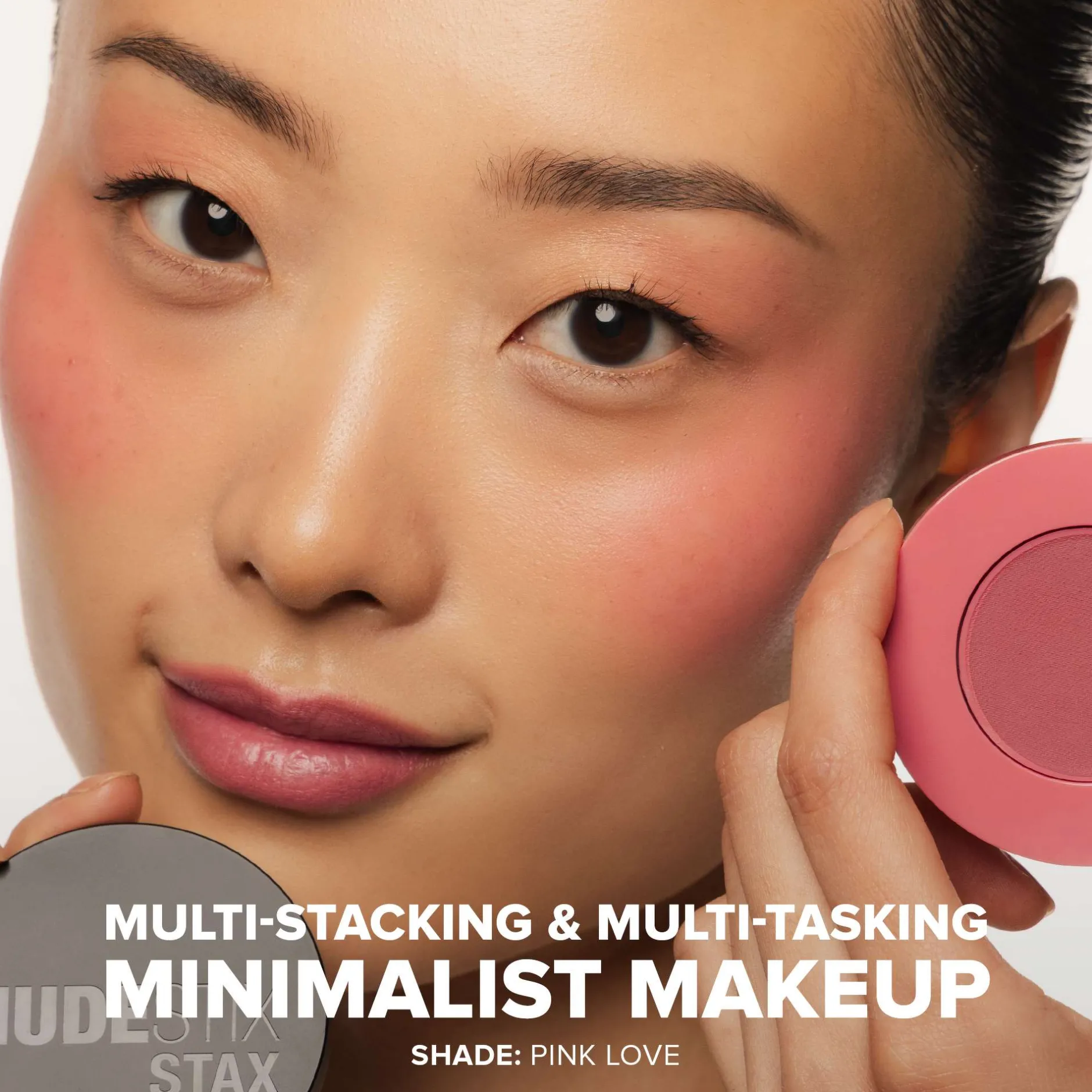 NUDESTIX Stax All Over Color Blush Balm Pink Love 2.5g Best