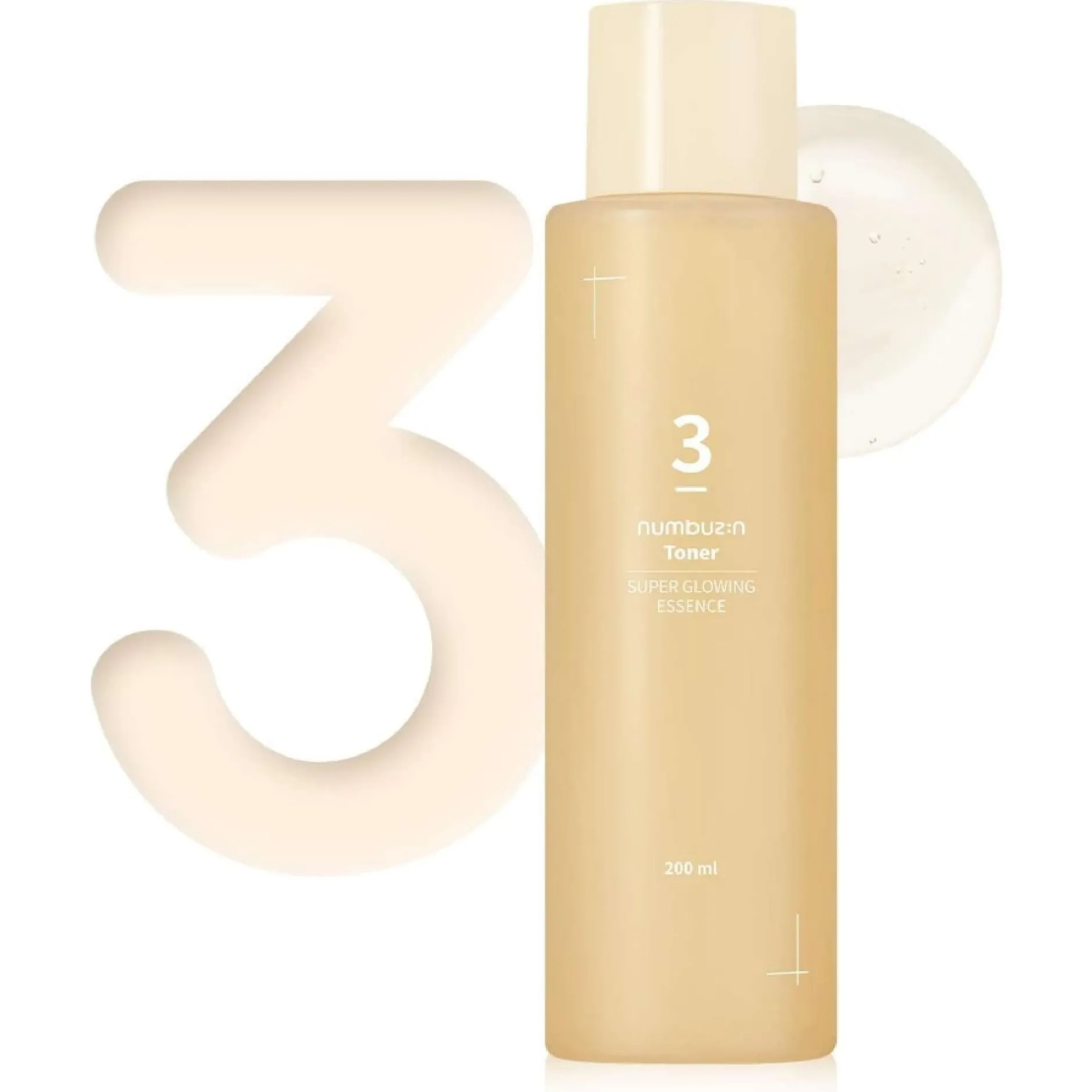 Numbuzin Skincare No. 3 Super Glowing Essence Toner 200ml Sale