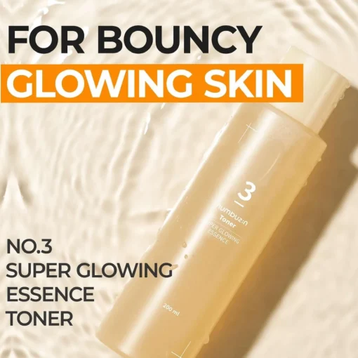 Numbuzin Skincare No. 3 Super Glowing Essence Toner 200ml Sale