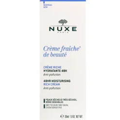 Nuxe Crème Fraîche de Beauté 48HR Moisturising Rich Cream 30ml Clearance