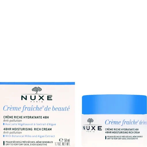 Nuxe Crème Fraîche de Beauté 48HR Moisturising Rich Cream for Dry to Very Dry Sensitive Skin 50ml Hot