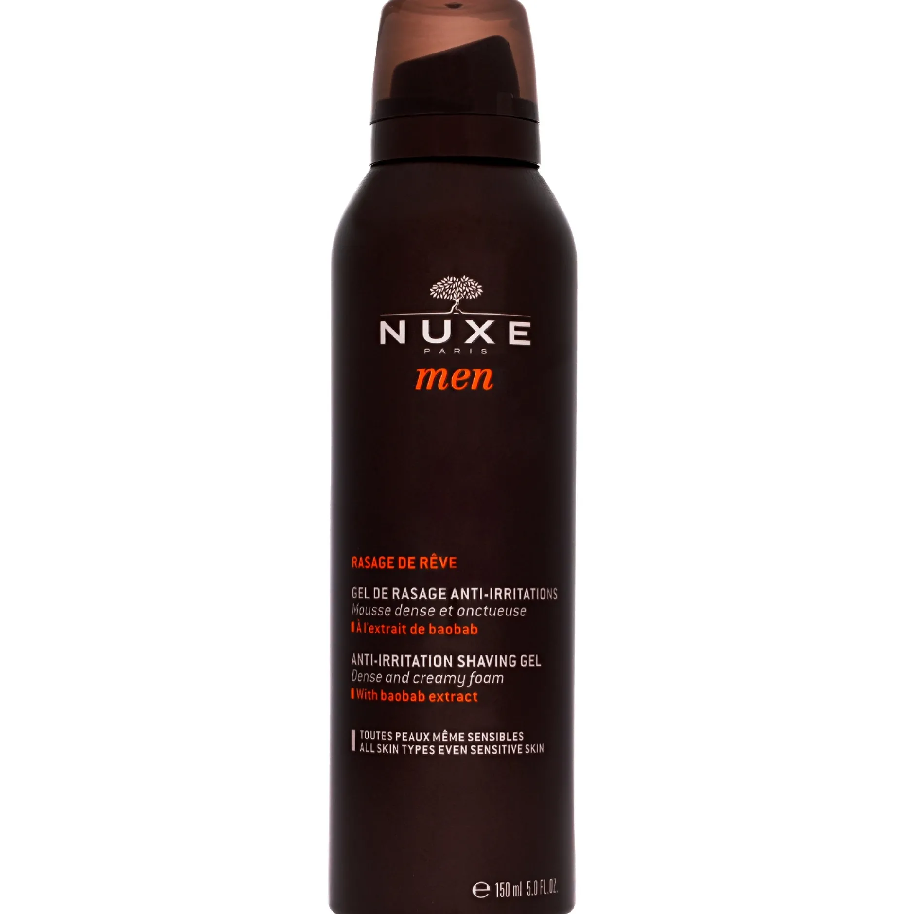 Nuxe Men Anti-Irritation Shaving Gel 150ml Hot