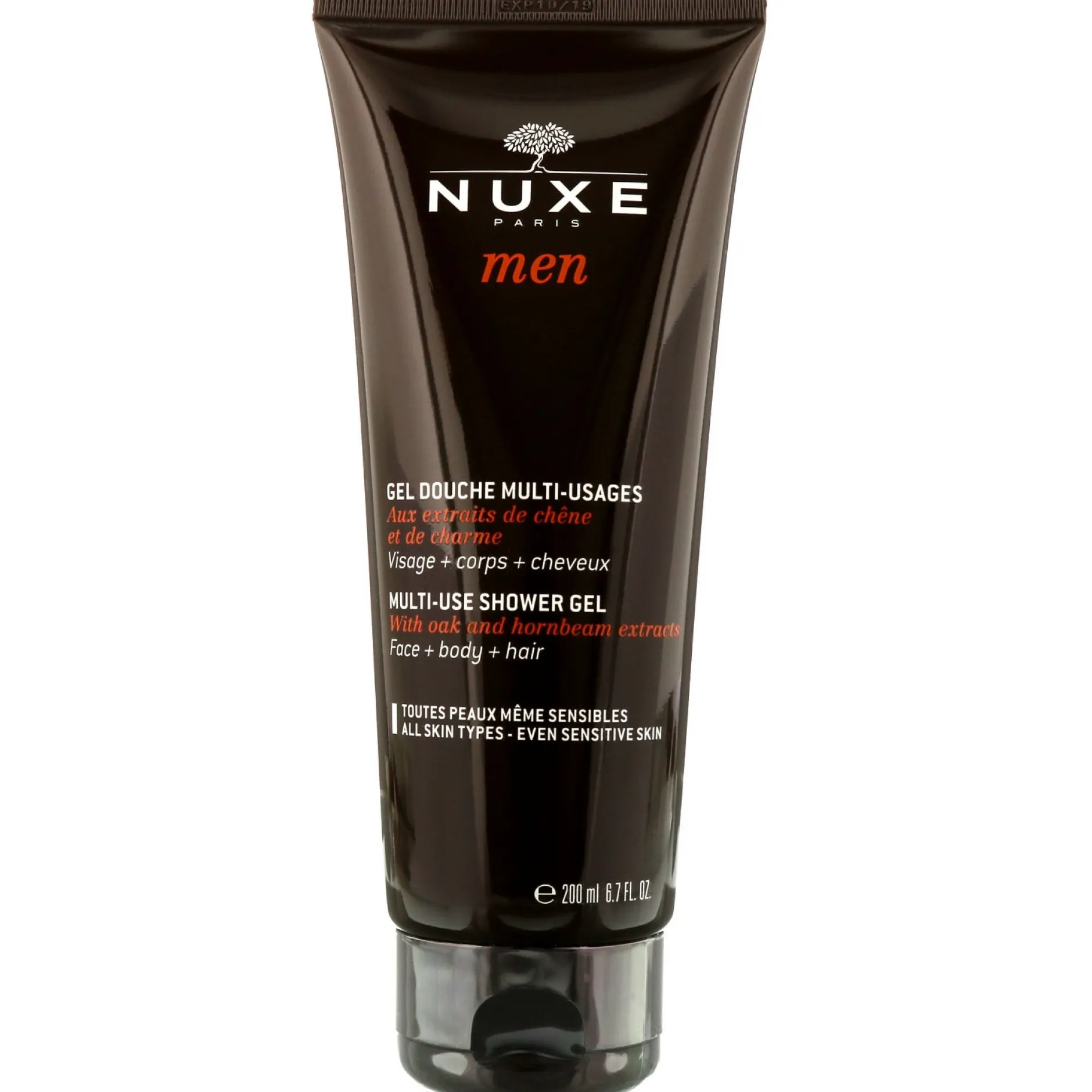 Nuxe Men Multi-Use Shower Gel For Face, Hair & Body 200ml New
