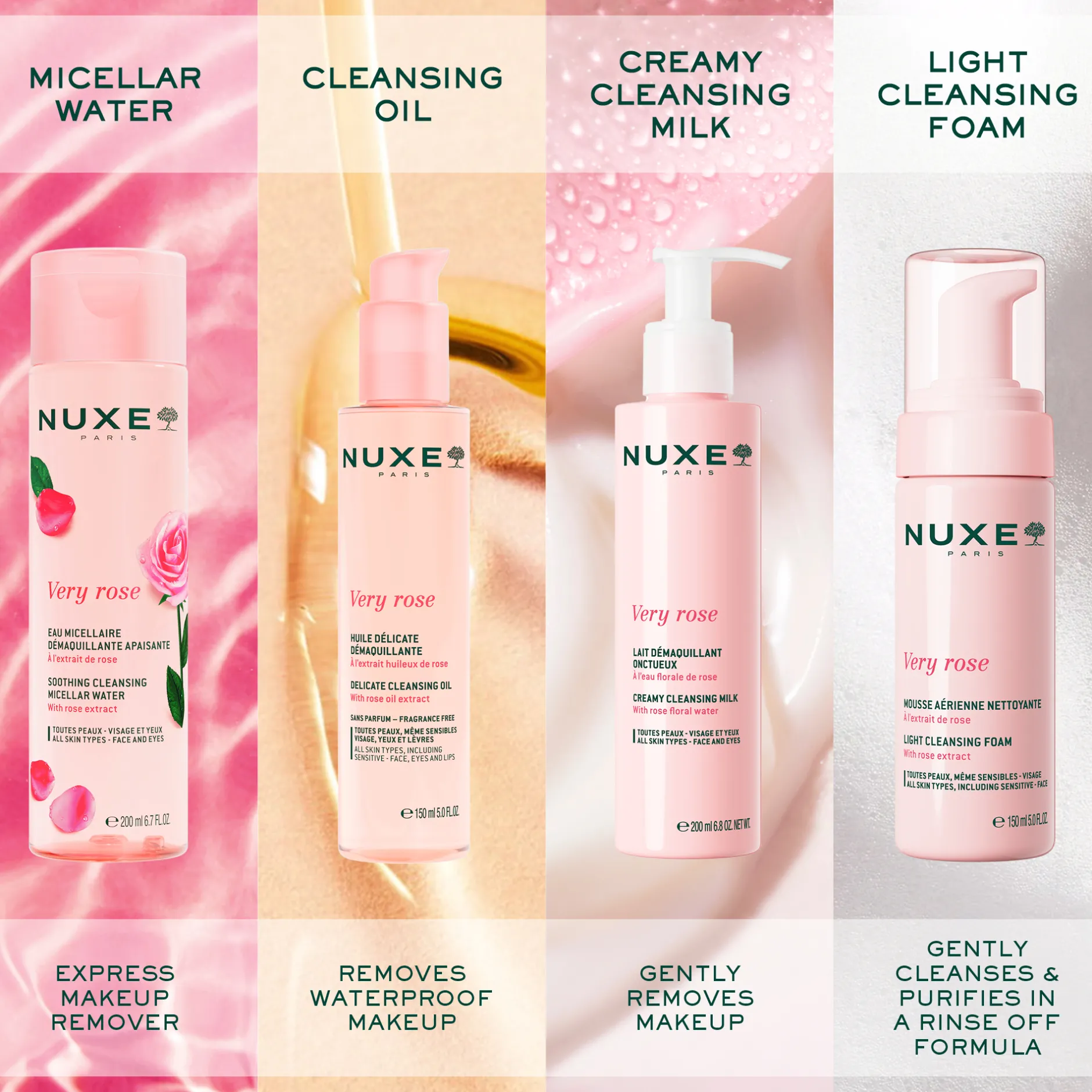 Nuxe Very Rose Delicate Cleansing Oil 150ml Online