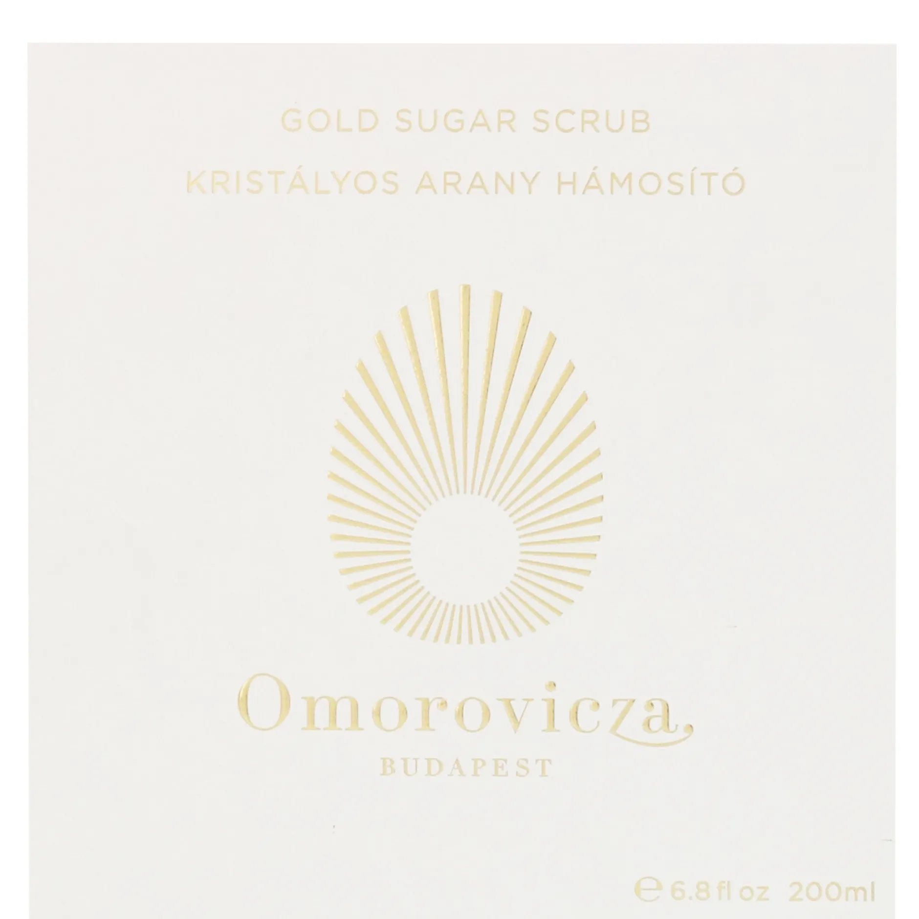 Omorovicza Budapest Gold Sugar Scrub 200ml Discount