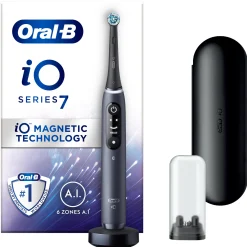 Oral-B iO 7 - Black Electric Toothbrush Hot