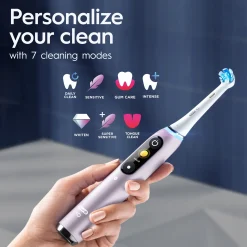 Oral-B iO 9 - Rose Quartz Electric Toothbrush New
