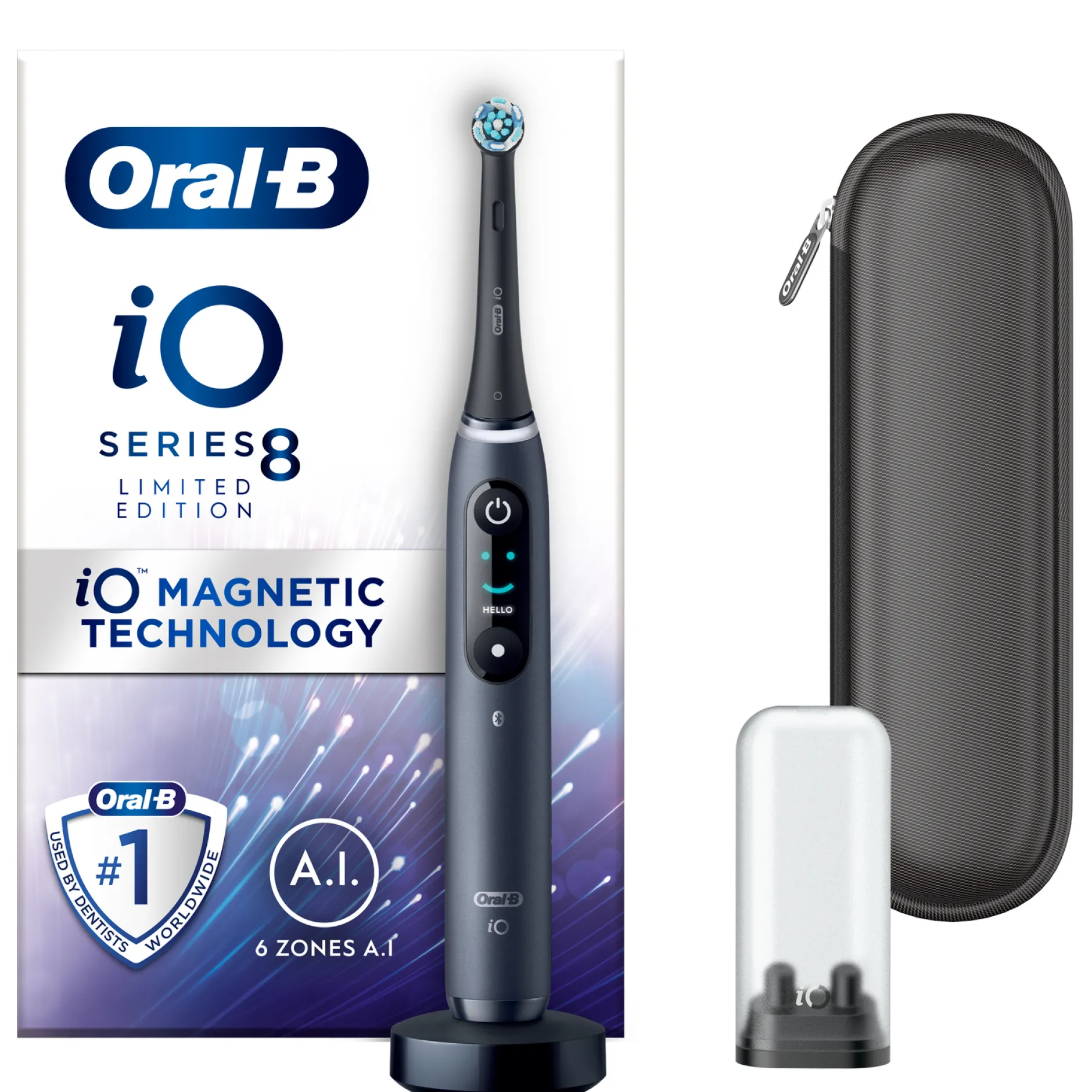 Oral-B iO 8 - Violet Electric Toothbrush Limited Edition Outlet