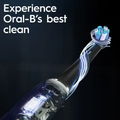 Oral-B iO 10 Cosmic Black Electric Toothbrush with Charging Travel Case Outlet