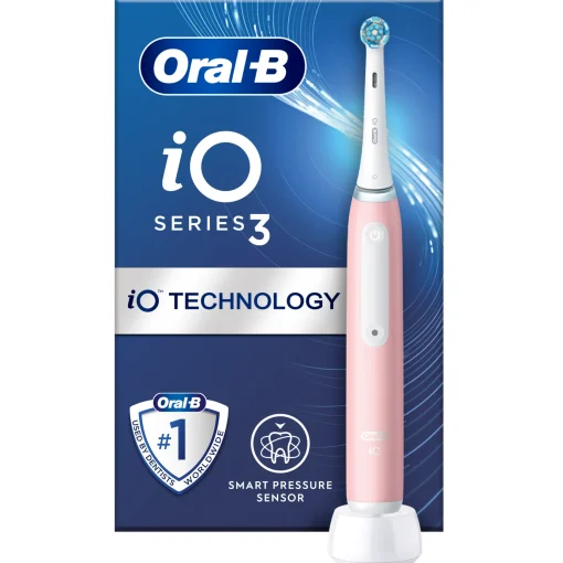 Oral-B iO 3 Pink Electric Toothbrush Discount