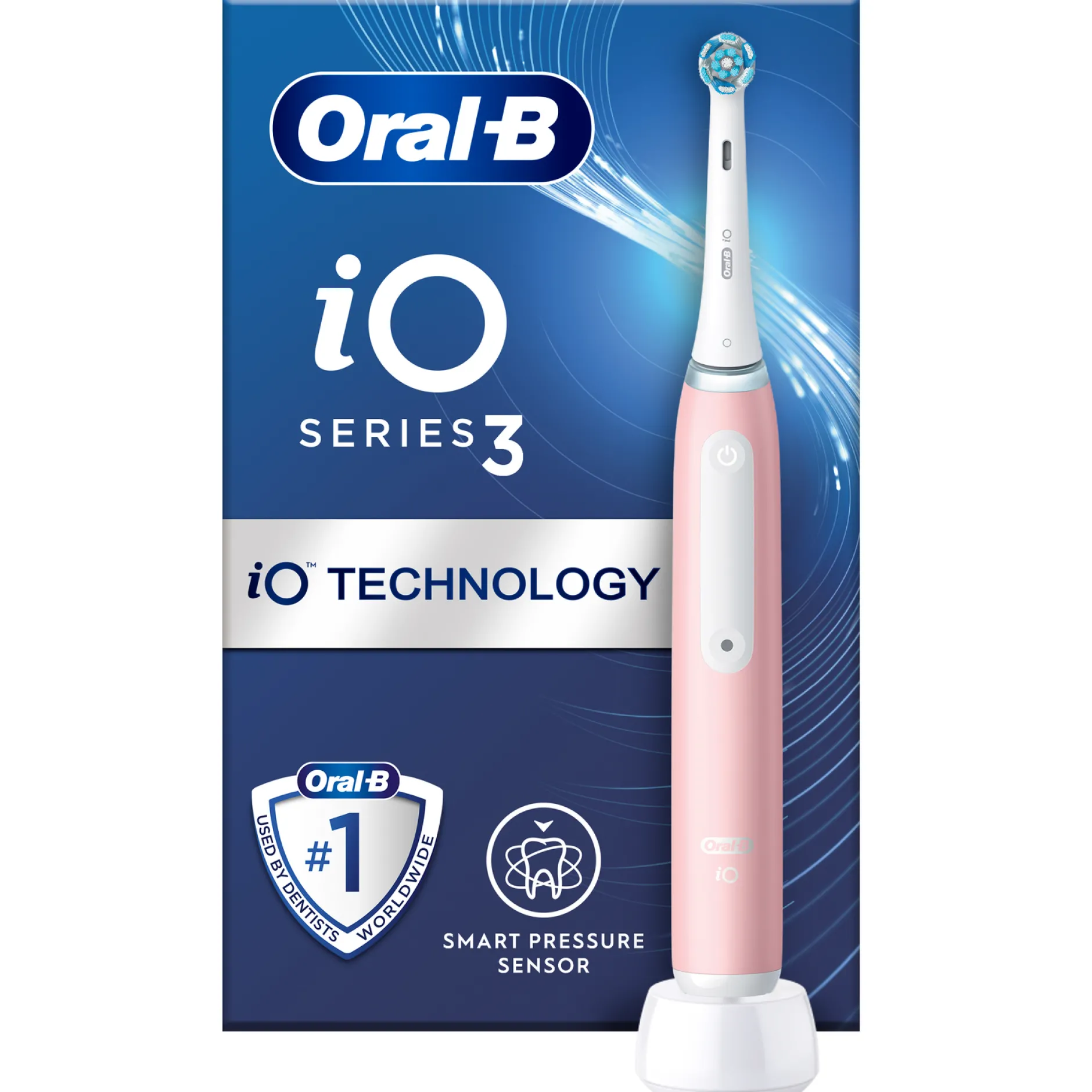 Oral-B iO 3 Pink Electric Toothbrush Discount