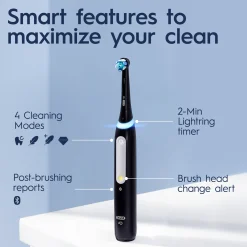 Oral-B iO 4 White Electric Toothbrush with Travel Case Outlet