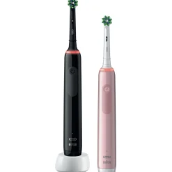 Oral-B Pro 3 - 3900 Duo Pack Black & Pink