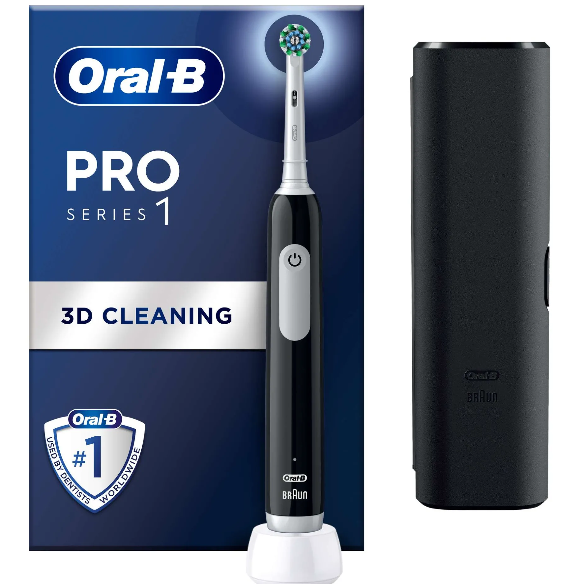 Oral-B Pro 1 Black Electric Toothbrush Discount