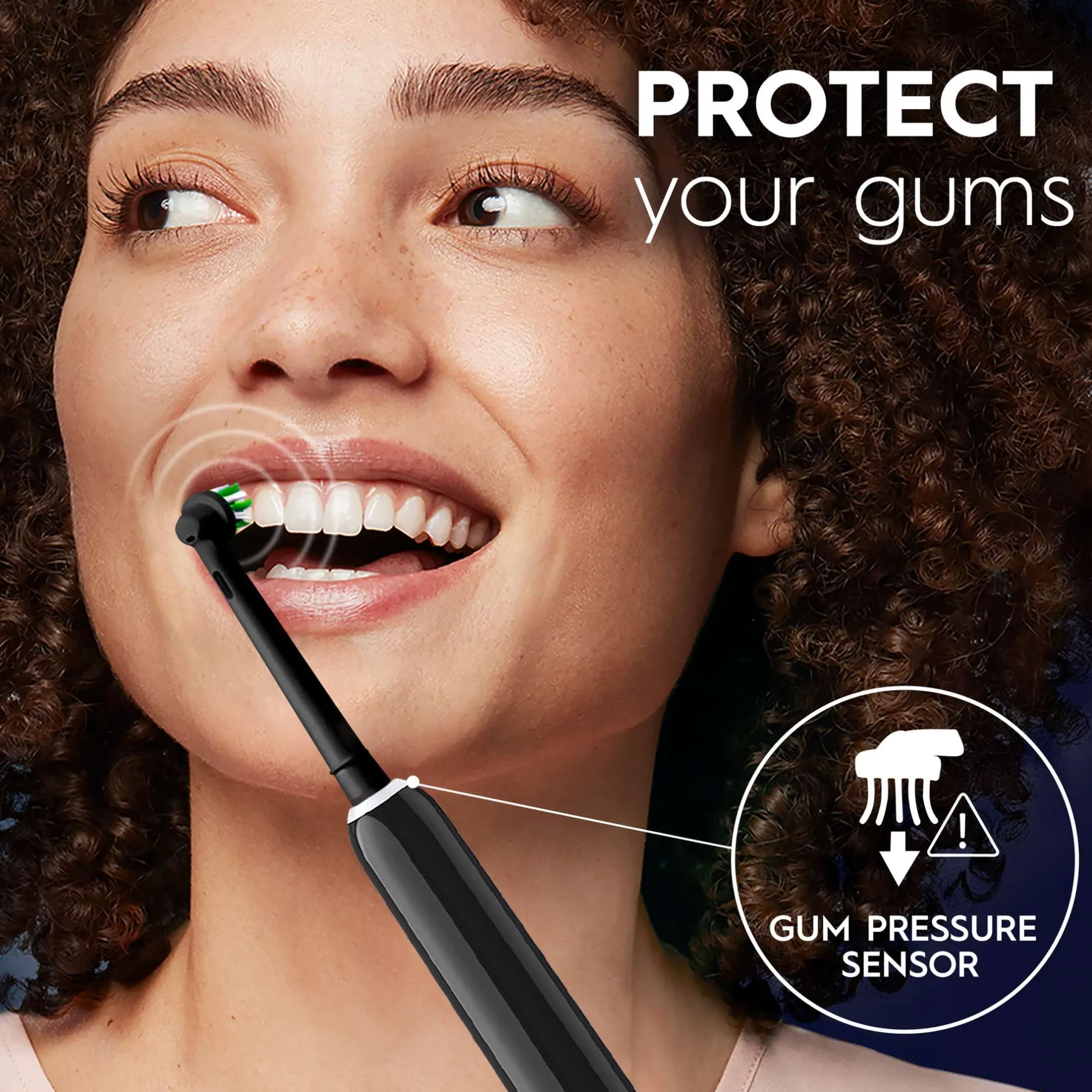 Oral-B Pro 1 Black Electric Toothbrush Discount