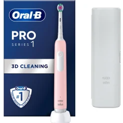 Oral-B Pro 1 Pink Electric Toothbrush Clearance