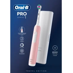 Oral-B Pro 1 Pink Electric Toothbrush Clearance