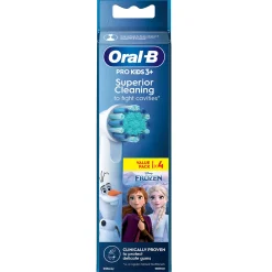 Oral-B Toothbrush Heads Pro Kids Toothbrush Heads Featuring Disney Frozen 4 Pack Hot