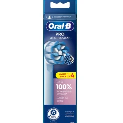 Oral-B Toothbrush Heads Pro Sensitive Clean White Toothbrush Heads 4 Pack Discount