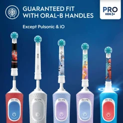 Oral-B Toothbrush Heads Pro Kids Toothbrush Heads Featuring Spiderman 4 Pack New