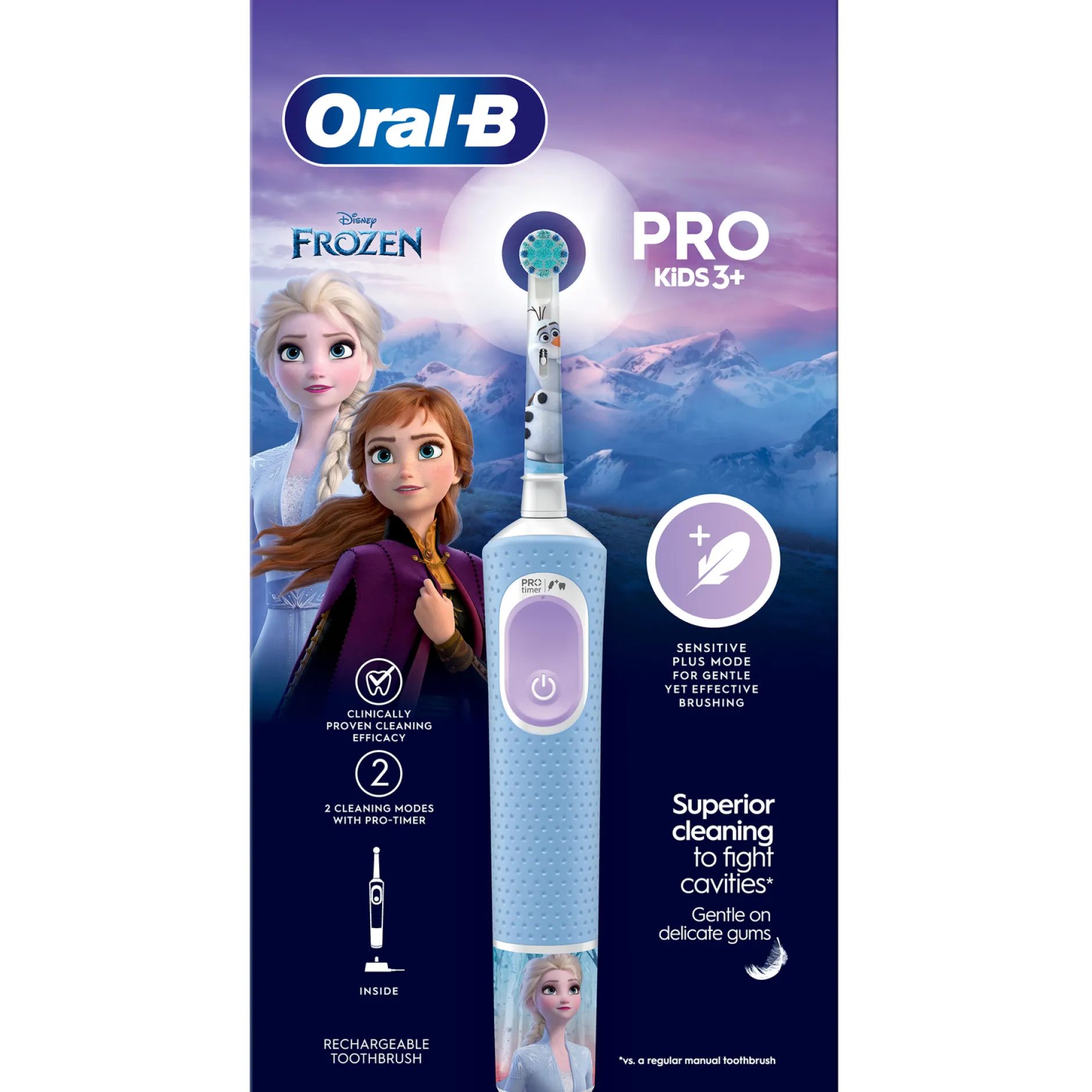 Oral-B Vitality Kids Frozen Electric Toothbrush Outlet