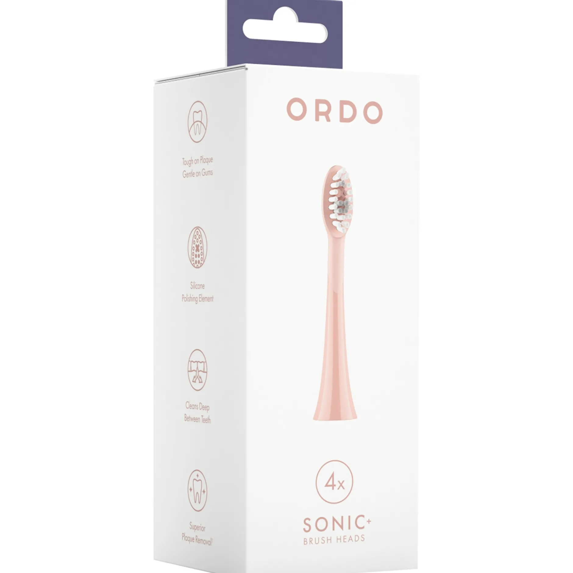 Ordo Brush Heads Rose Gold x 4 Hot