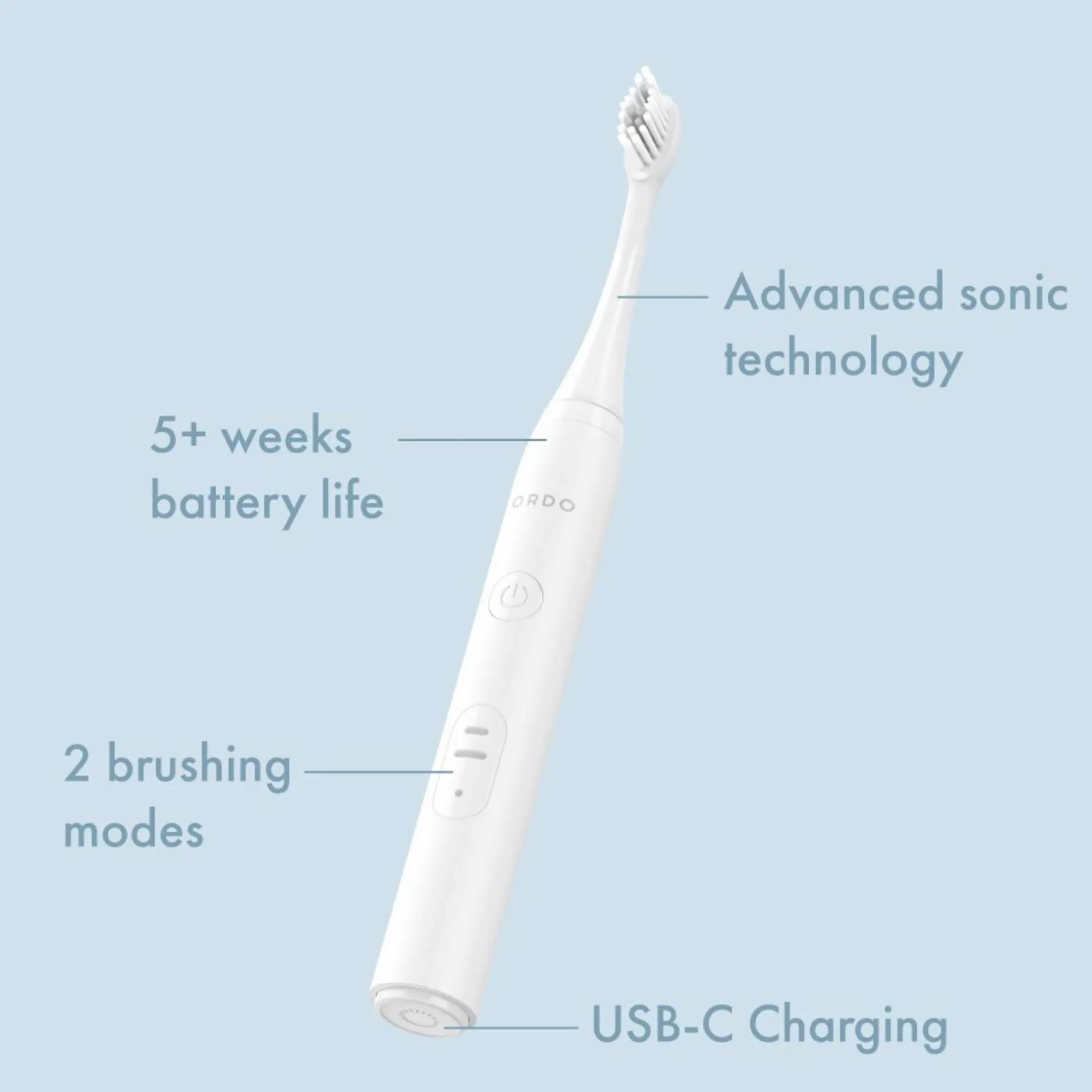 Ordo Sonic Lite Snow Electric Toothbrush Sale