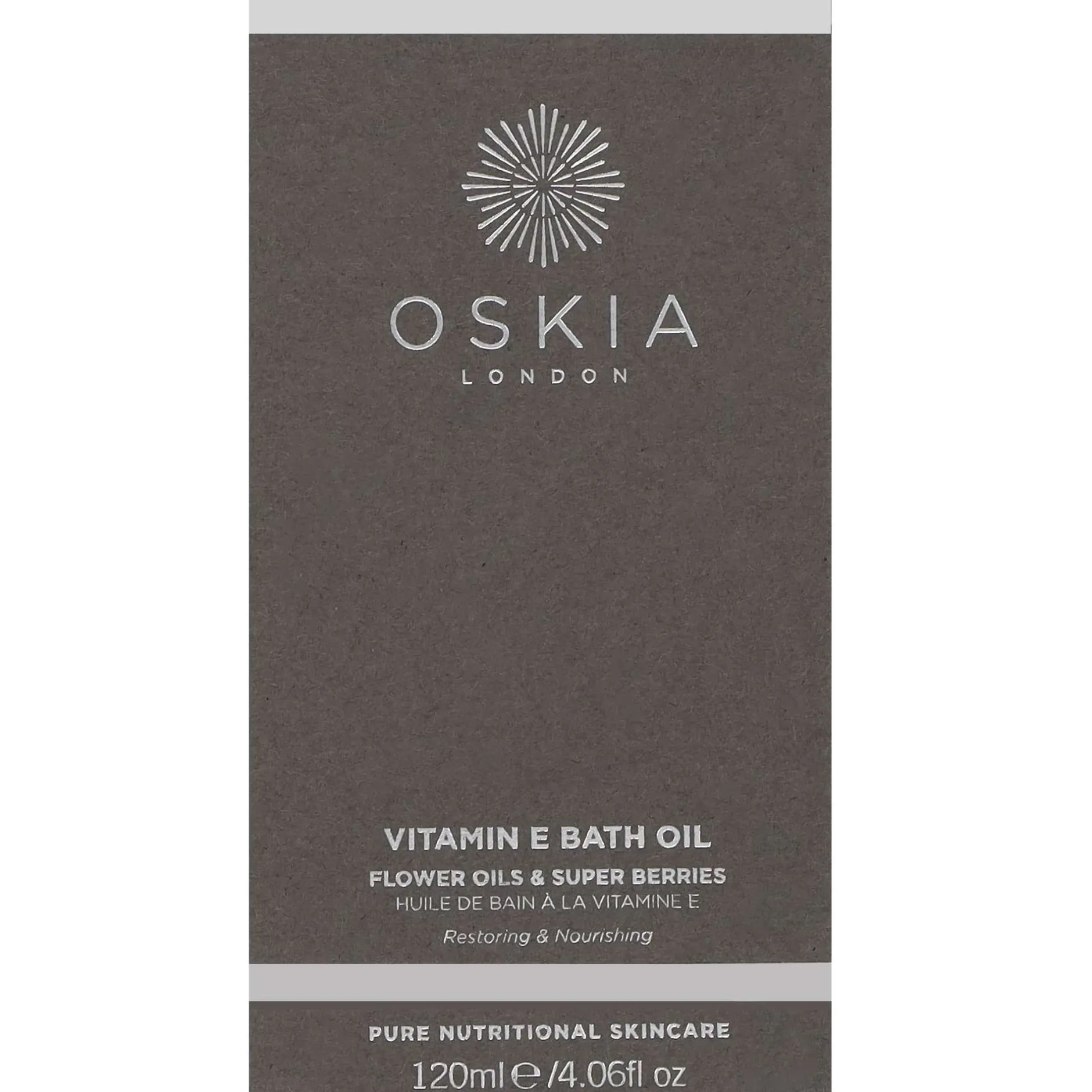Oskia Bath & Body Vitamin E Bath Oil 120ml Discount