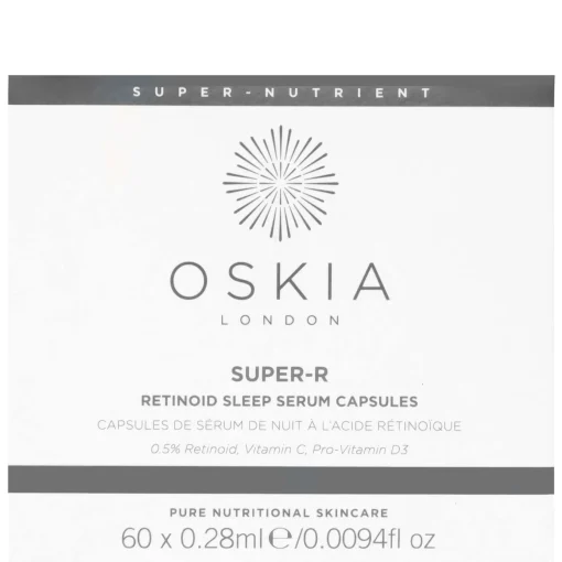 Oskia Facial Oils & Serums Super-R Retinoid Sleep Serum Capsules x 60 Clearance