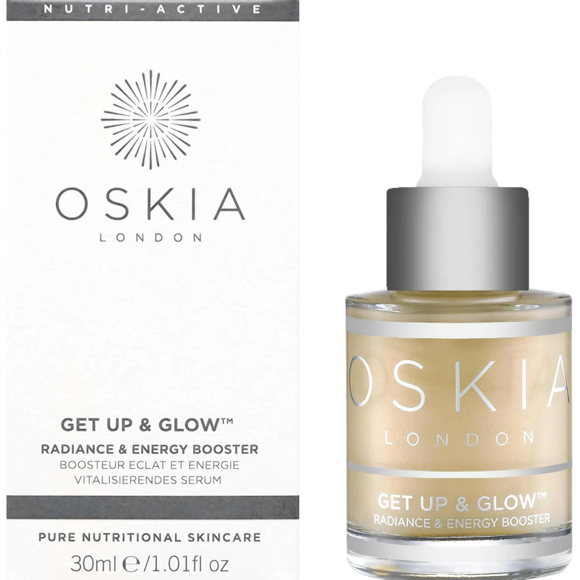Oskia Facial Oils & Serums Get Up & Glow Serum 30ml Clearance