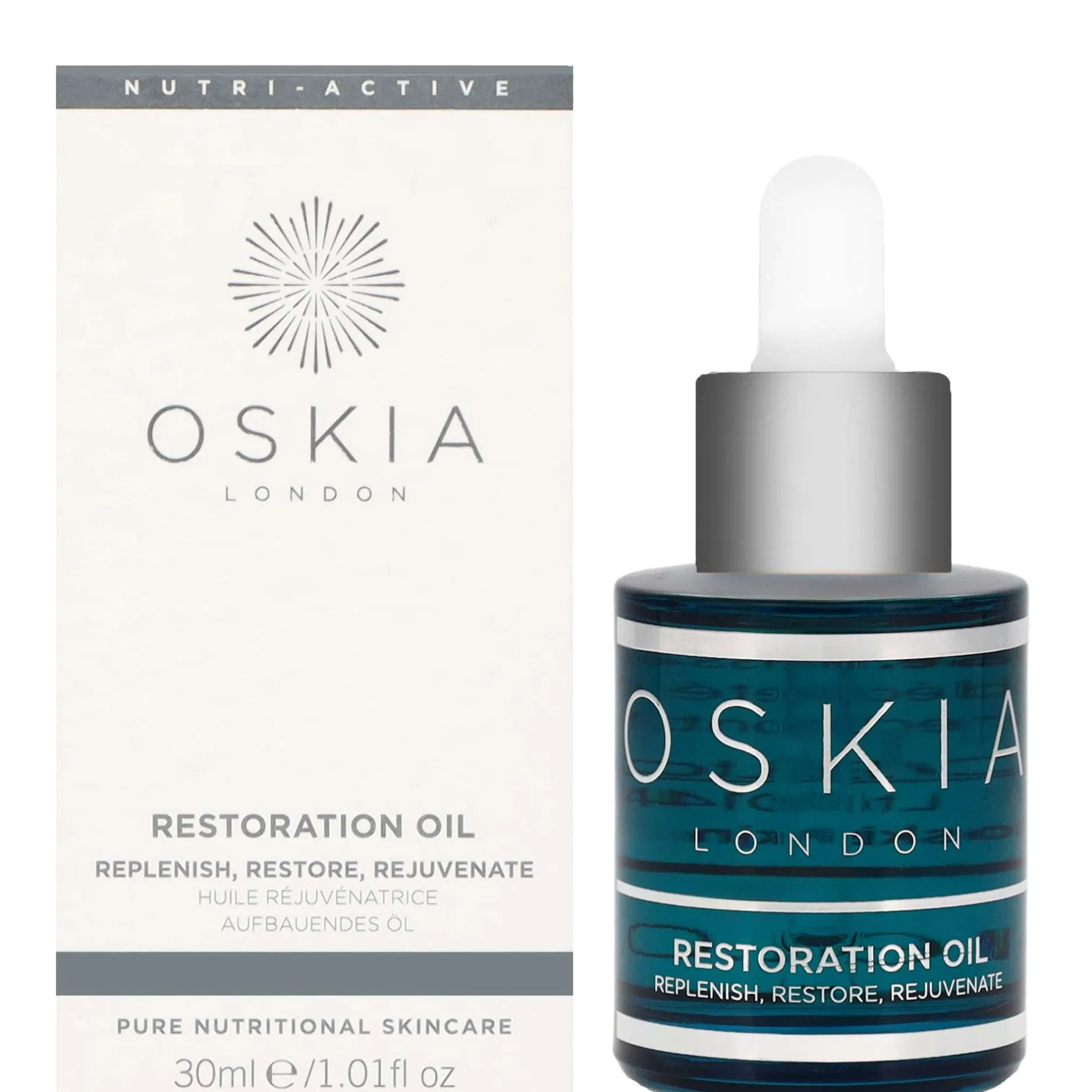 Oskia Facial Oils & Serums Restoration Oil 30ml New