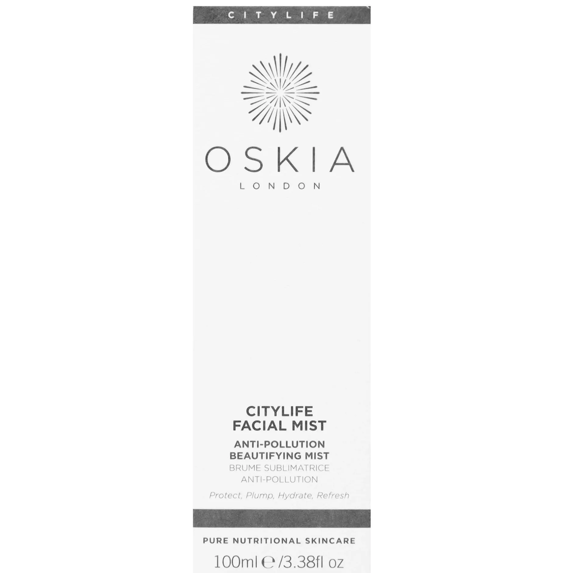 Oskia Mists & Toners Citylife Facial Mist Anti-Pollution Beautifying Mist 100ml Discount